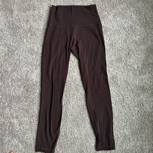Lululemon align brown leggings 25”